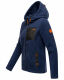 Marikoo Mount Iwaki Damen Fleecejacke Navy Größe XS - Gr. 34