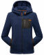 Marikoo Mount Iwaki Damen Fleecejacke Navy Größe XS - Gr. 34
