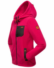 Marikoo Mount Iwaki Damen Fleecejacke Fuchsia Größe XS - Gr. 34