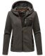Marikoo Mount Iwaki Damen Fleecejacke Anthrazit Größe XS - Gr. 34
