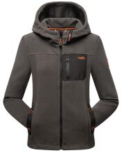 Marikoo Mount Iwaki Damen Fleecejacke Anthrazit Gr&ouml;&szlig;e L - Gr. 40
