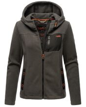 Marikoo Mount Iwaki Damen Fleecejacke Anthrazit Gr&ouml;&szlig;e XL - Gr. 42