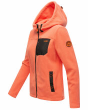 Marikoo Mount Iwaki Damen Fleecejacke Coral Größe XS - Gr. 34