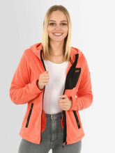 Marikoo Mount Iwaki Damen Fleecejacke Coral Größe XS - Gr. 34