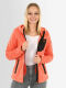 Marikoo Mount Iwaki Damen Fleecejacke Coral Größe XS - Gr. 34