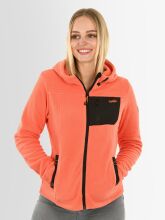 Marikoo Mount Iwaki Damen Fleecejacke Coral Gr&ouml;&szlig;e M - Gr. 38