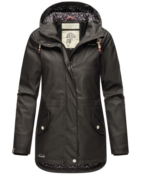 Navahoo Ocean Heart Damen Winterjacke B933 Schwarz Größe S - Gr. 36