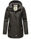 Navahoo Ocean Heart Damen Winterjacke B933 Schwarz Größe M - Gr. 38