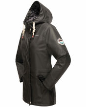 Navahoo Ocean Heart Damen Winterjacke B933 Schwarz Größe L - Gr. 40