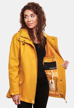 Navahoo Ocean Heart Damen Winterjacke B933 Amber Yellow Größe S - Gr. 36