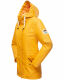 Navahoo Ocean Heart Damen Winterjacke B933 Amber Yellow Größe M - Gr. 38
