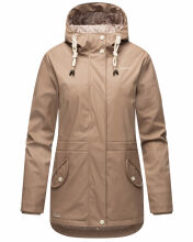 Navahoo Ocean Heart Damen Winterjacke B933 Taupe Größe XS - Gr. 34