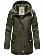 Navahoo Ocean Heart Damen Winterjacke B933 Dark Olive Größe XL - Gr. 42