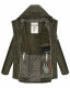 Navahoo Ocean Heart Damen Winterjacke B933 Dark Olive Größe XL - Gr. 42