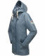 Navahoo Ocean Heart Damen Winterjacke B933 Dusty Blue Größe M - Gr. 38