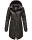 Navahoo Rainy Flower Damen Regenjacke B934 Schwarz Größe XXXL - Gr. 46