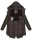 Navahoo Rainy Flower Damen Regenjacke B934 Schwarz Größe XXXL - Gr. 46