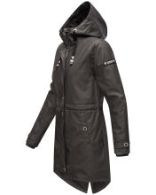 Navahoo Rainy Flower Damen Regenjacke B934 Anthrazit Gr&ouml;&szlig;e S - Gr. 36
