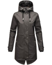 Navahoo Rainy Flower Damen Regenjacke B934 Anthrazit Gr&ouml;&szlig;e M - Gr. 38