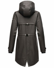 Navahoo Rainy Flower Damen Regenjacke B934 Anthrazit Gr&ouml;&szlig;e L - Gr. 40