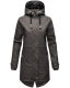 Navahoo Rainy Flower Damen Regenjacke B934 Anthrazit Größe XXXL - Gr. 46