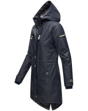 Navahoo Rainy Flower Damen Regenjacke B934 Navy Gr&ouml;&szlig;e M - Gr. 38