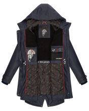 Navahoo Rainy Flower Damen Regenjacke B934 Navy Gr&ouml;&szlig;e M - Gr. 38