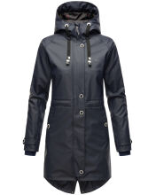 Navahoo Rainy Flower Damen Regenjacke B934 Navy Gr&ouml;&szlig;e L - Gr. 40