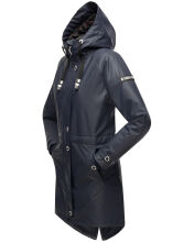 Navahoo Rainy Flower Damen Regenjacke B934 Navy Gr&ouml;&szlig;e L - Gr. 40