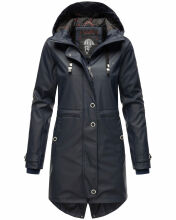 Navahoo Rainy Flower Damen Regenjacke B934 Navy Gr&ouml;&szlig;e XL - Gr. 42