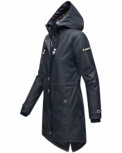 Navahoo Rainy Flower Damen Regenjacke B934 Navy Gr&ouml;&szlig;e XXL - Gr. 44