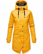 Navahoo Rainy Flower Damen Regenjacke B934 Amber Yellow Größe L - Gr. 40