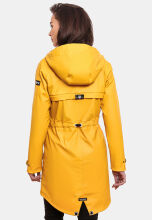 Navahoo Rainy Flower Damen Regenjacke B934 Amber Yellow Größe L - Gr. 40