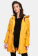 Navahoo Rainy Flower Damen Regenjacke B934 Amber Yellow Größe L - Gr. 40