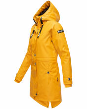 Navahoo Rainy Flower Damen Regenjacke B934 Amber Yellow Größe XL - Gr. 42