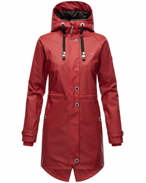 Navahoo Rainy Flower Damen Regenjacke B934 Blood Red Größe M - Gr. 38