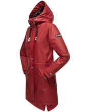 Navahoo Rainy Flower Damen Regenjacke B934 Blood Red Größe M - Gr. 38