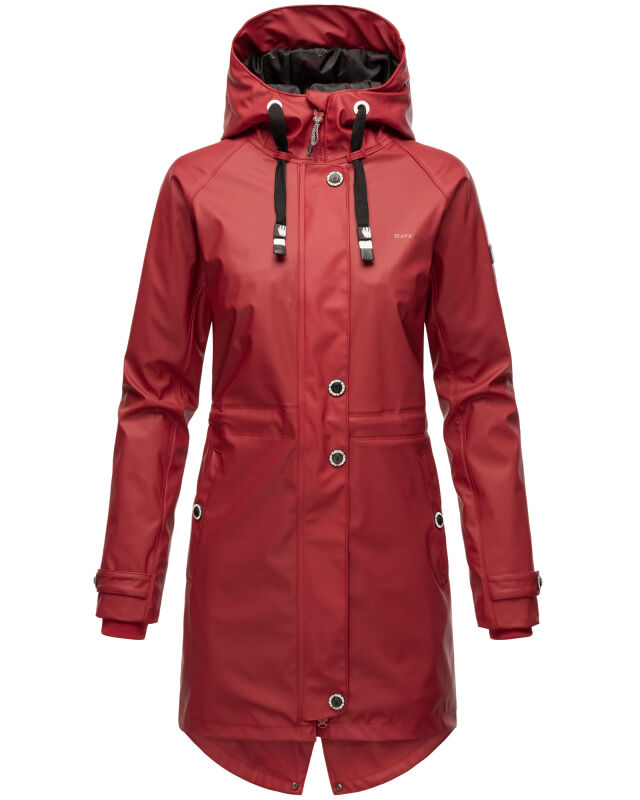 Navahoo Rainy Flower Damen Regenjacke B934 Blood Red Gr&ouml;&szlig;e L - Gr. 40
