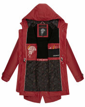 Navahoo Rainy Flower Damen Regenjacke B934 Blood Red Gr&ouml;&szlig;e XL - Gr. 42
