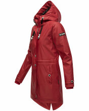Navahoo Rainy Flower Damen Regenjacke B934 Blood Red Gr&ouml;&szlig;e XXL - Gr. 44