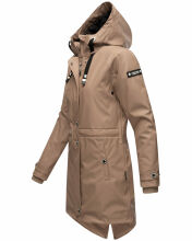 Navahoo Rainy Flower Damen Regenjacke B934 Taupe Gr&ouml;&szlig;e S - Gr. 36