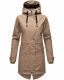 Navahoo Rainy Flower Damen Regenjacke B934 Taupe Größe XXL - Gr. 44