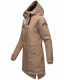 Navahoo Rainy Flower Damen Regenjacke B934 Taupe Größe XXL - Gr. 44