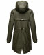 Navahoo Rainy Flower Damen Regenjacke B934 Dark Olive Größe M - Gr. 38