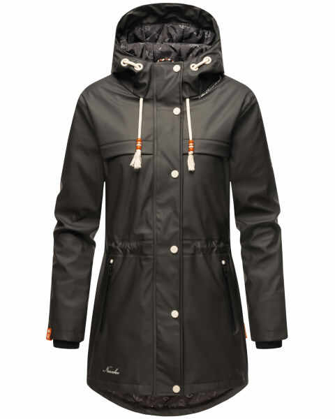Navahoo Rainy Forest Damen Regenjacke B935 Schwarz Größe XL - Gr. 42