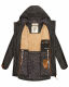 Navahoo Rainy Forest Damen Regenjacke B935 Schwarz Größe XL - Gr. 42