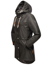 Navahoo Rainy Forest Damen Regenjacke B935 Schwarz Größe XXXL - Gr. 46