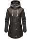 Navahoo Rainy Forest Damen Regenjacke B935 Schwarz Größe XXXL - Gr. 46
