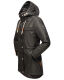 Navahoo Rainy Forest Damen Regenjacke B935 Schwarz Größe XXXL - Gr. 46