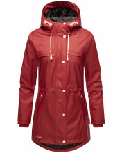 Navahoo Rainy Forest Damen Regenjacke B935 Blood Red Größe XS - Gr. 34